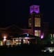 Mid Coast Hospital with dramatic Purple Lighting.