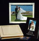This is an example of the 11x14, Heritage Wedding Album, Proof Book and CD.