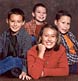 A unique view of a young woman and her three younger brothers