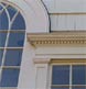 Close-up details of a historical renovation