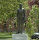 The new Joshua Chamberlain statue in Brunswick, Maine