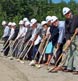 The groundbreaking for Mid Coast Hospital new ER addition.