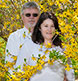 A 25th Anniversary couple portrait.