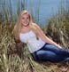 In the marsh grass, on the shore, Harpswell studio.