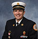 Portrait of the Brunswick, Maine Fire Chief.