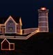 Nubble Lighthouse in its Christmas Glory.  Cape Neddick, York, Maine.